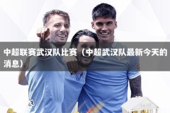 中超联赛武汉队比赛（中超武汉队最新今天的消息）