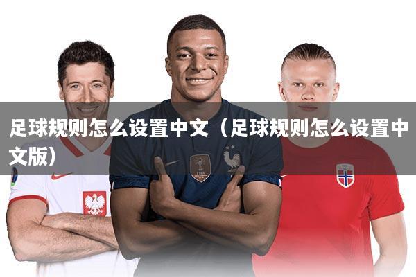 足球规则怎么设置中文(足球规则怎么设置中文版)